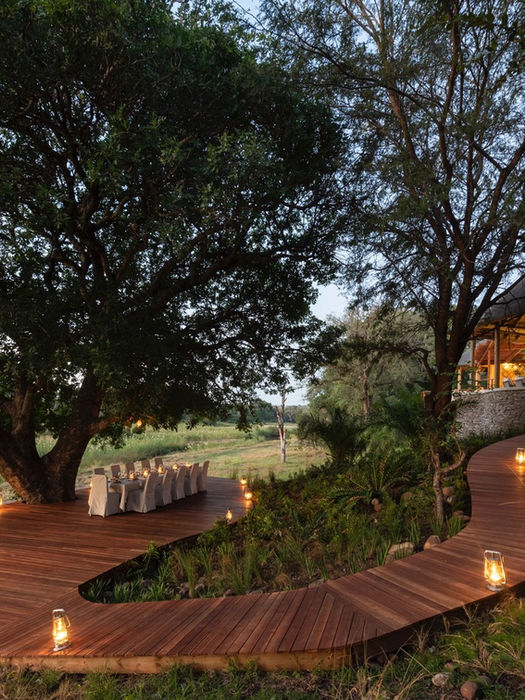Dulini River Outdoor Dining, Dulini Private Game Reserve