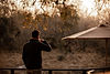 Dulini Moya - Early Morning Coffee over-looking the river bed, Dulini Private Game Reserve
