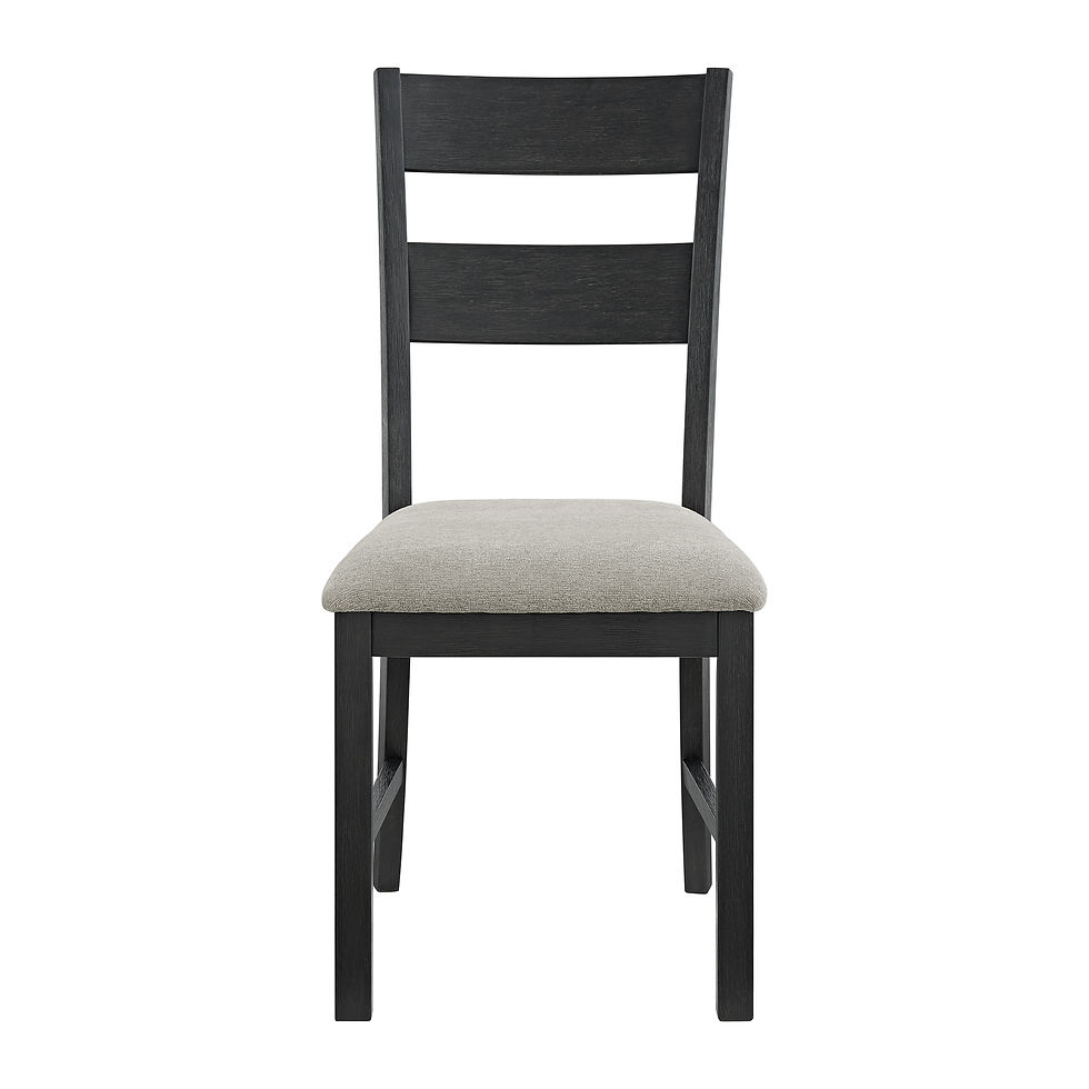 Thumbnail: Garcia 6PC Dining Set with Table, 4 Chairs, and Bench in Black