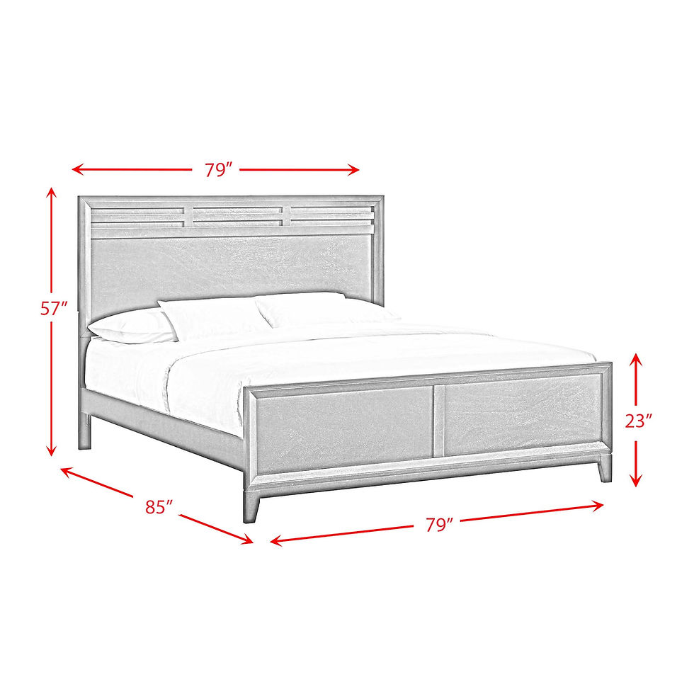 Thumbnail: Beaumont King Panel Bed in Merlot