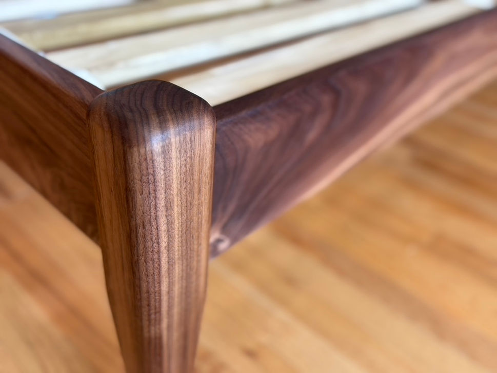 Walnut Platform Bedframe