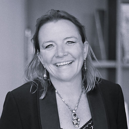 Headshot Maartje van Krieken B&W 2025