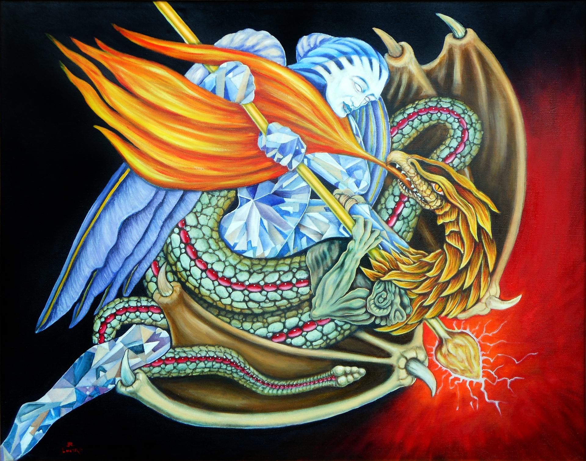 St Michael and the Dragon