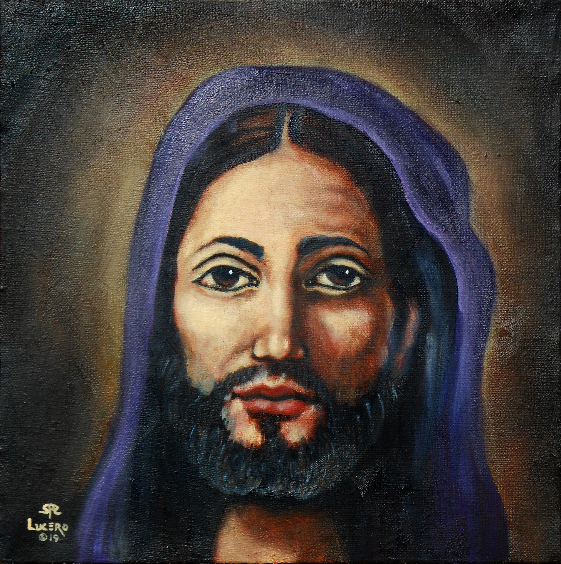 Jesus in Purple
