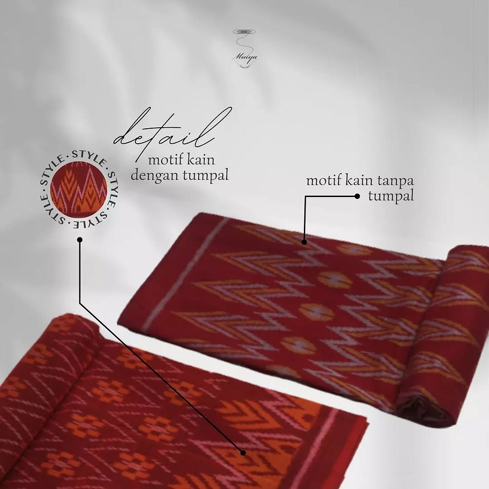 Detail Motif Tumpal