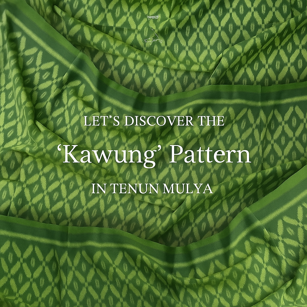 Get to know Kawung Pattern in Woven Fabric: Symbol of Life and Balance
