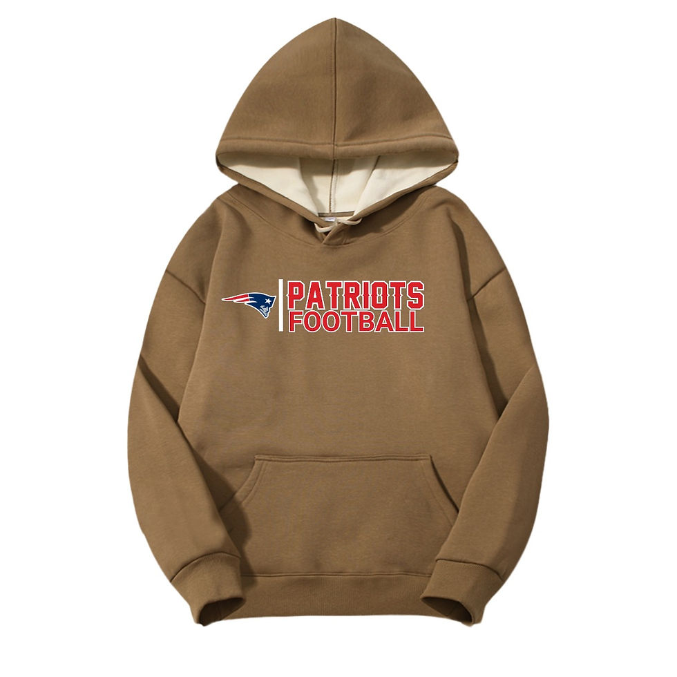 Thumbnail: Patriots Fleece-lined Hoodie (white lettering)