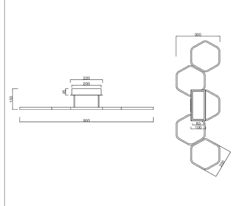 Miniaturbild: Vigo LED Deckenleuchte
