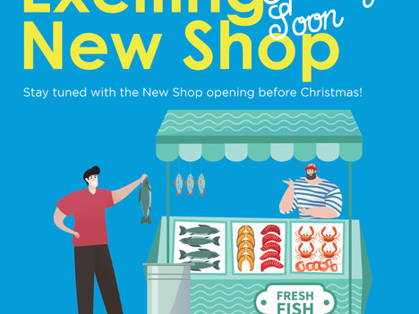 New Shop Opening Soon Before Christmas!