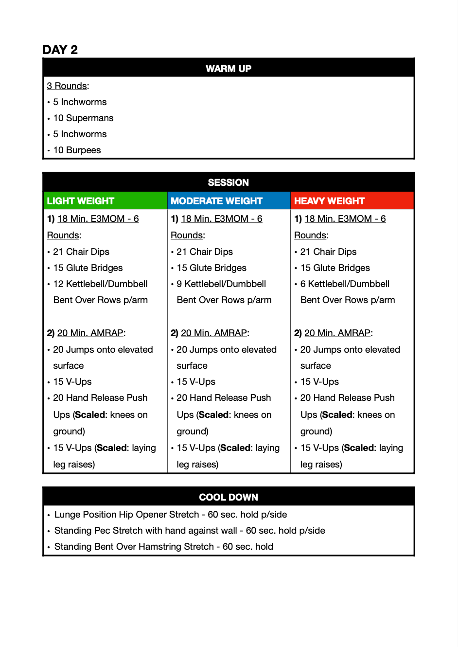 Thumbnail: 6-Week Limited Equipment Training Program