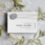 Save the dates with personalised wax seal
