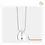 Thumbnail: Drop Ashes Pendant Polished & Brushed Gold Vermeil