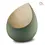 Thumbnail: Drop Collection Standard Adult Urn Sage Green & Bru Gold
