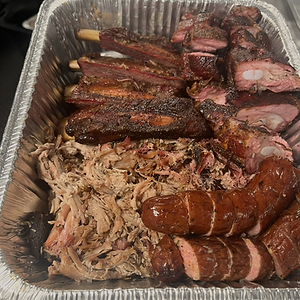 2 Meat dinner w/ 2 sides.