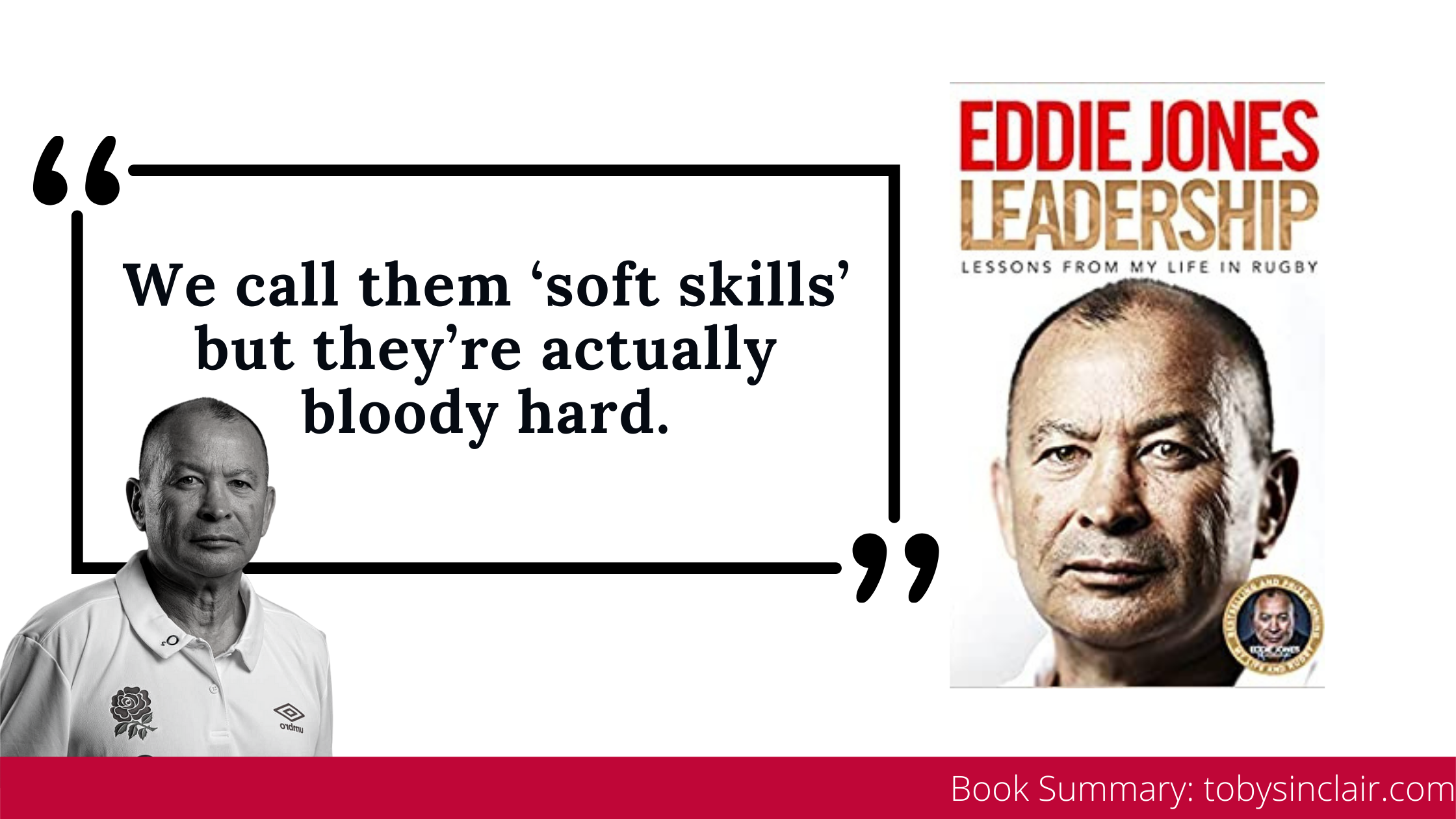 Eddie Jones Leadership Book Summary
