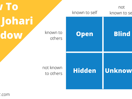 How To Use Johari Window To Build Self-Awareness