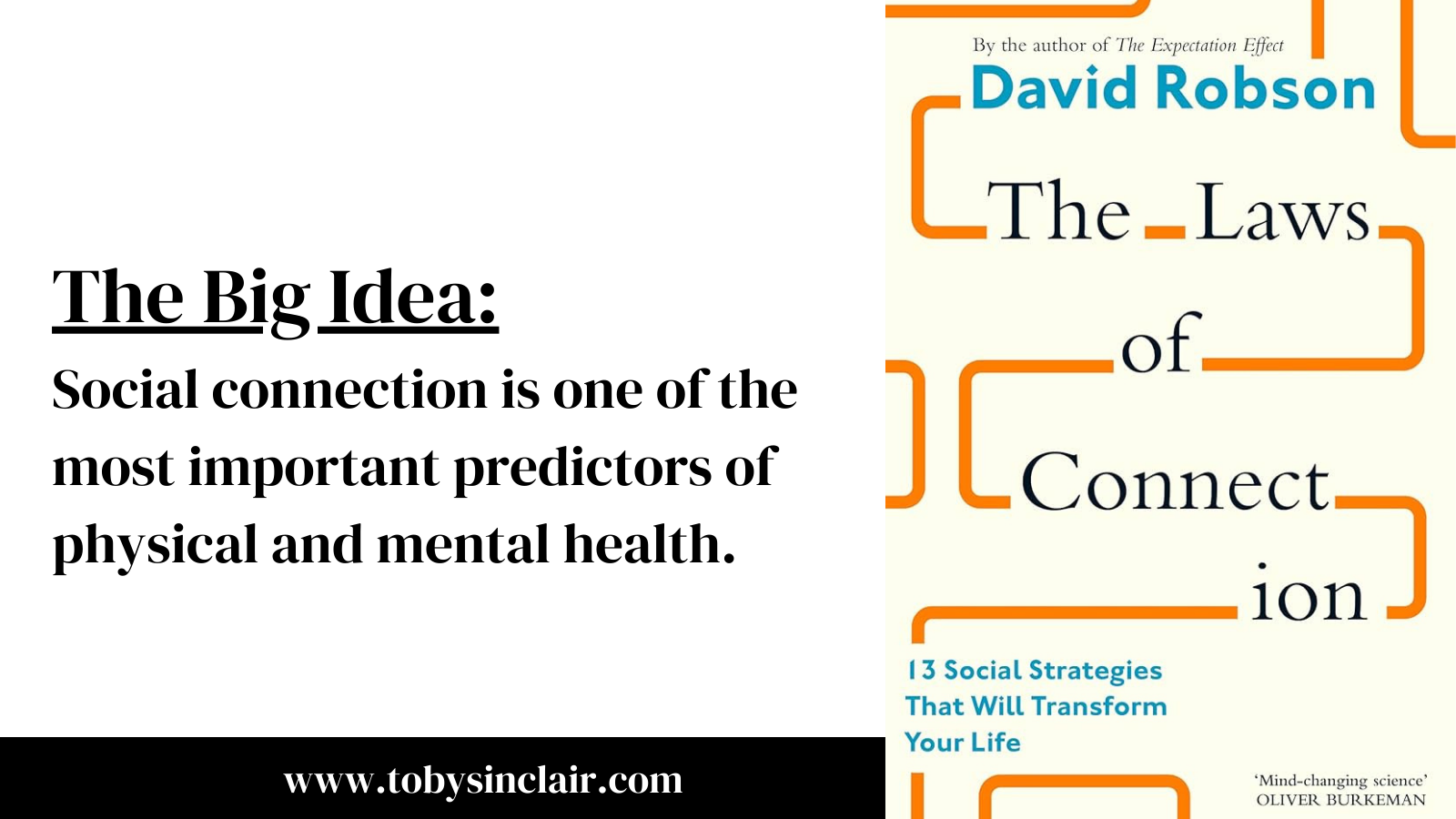 The Laws of Connection by David Robson