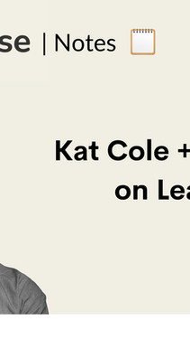 Clubhouse Notes: Kat Cole and James Clear on Leadership
