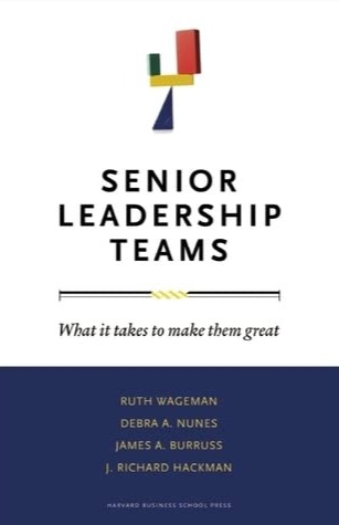 Senior Leadership Teams Wageman Book Cover