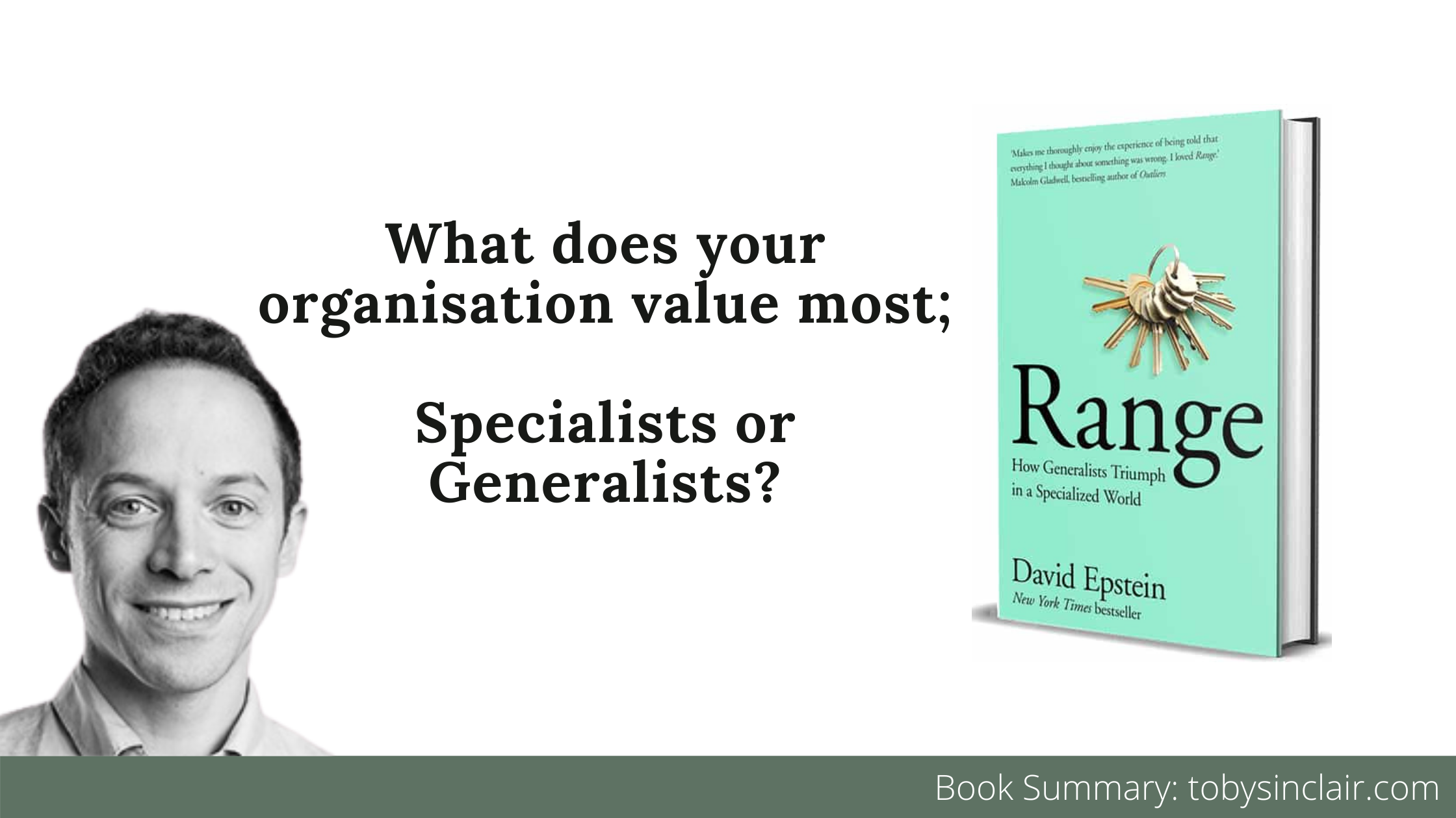 book about generalists book about generalists