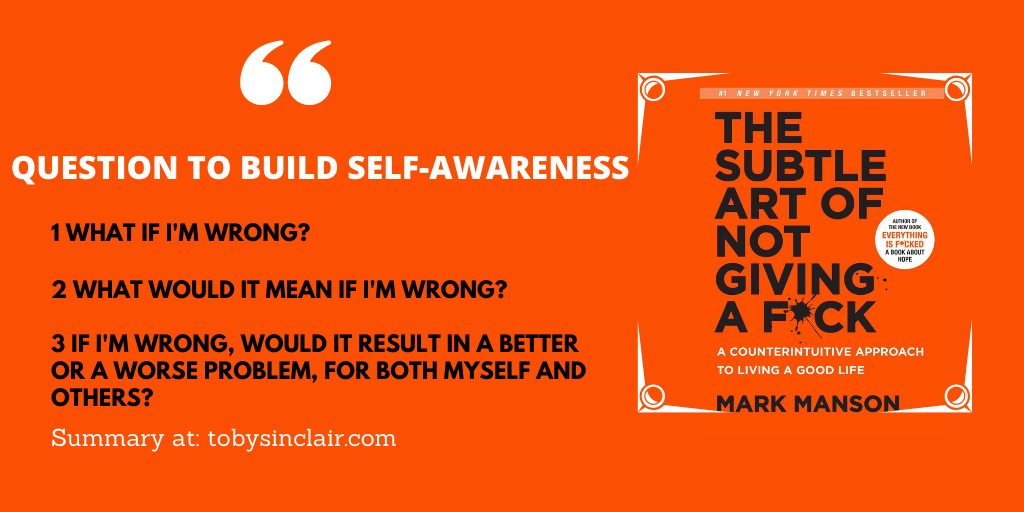 Questions to dive self-awareness