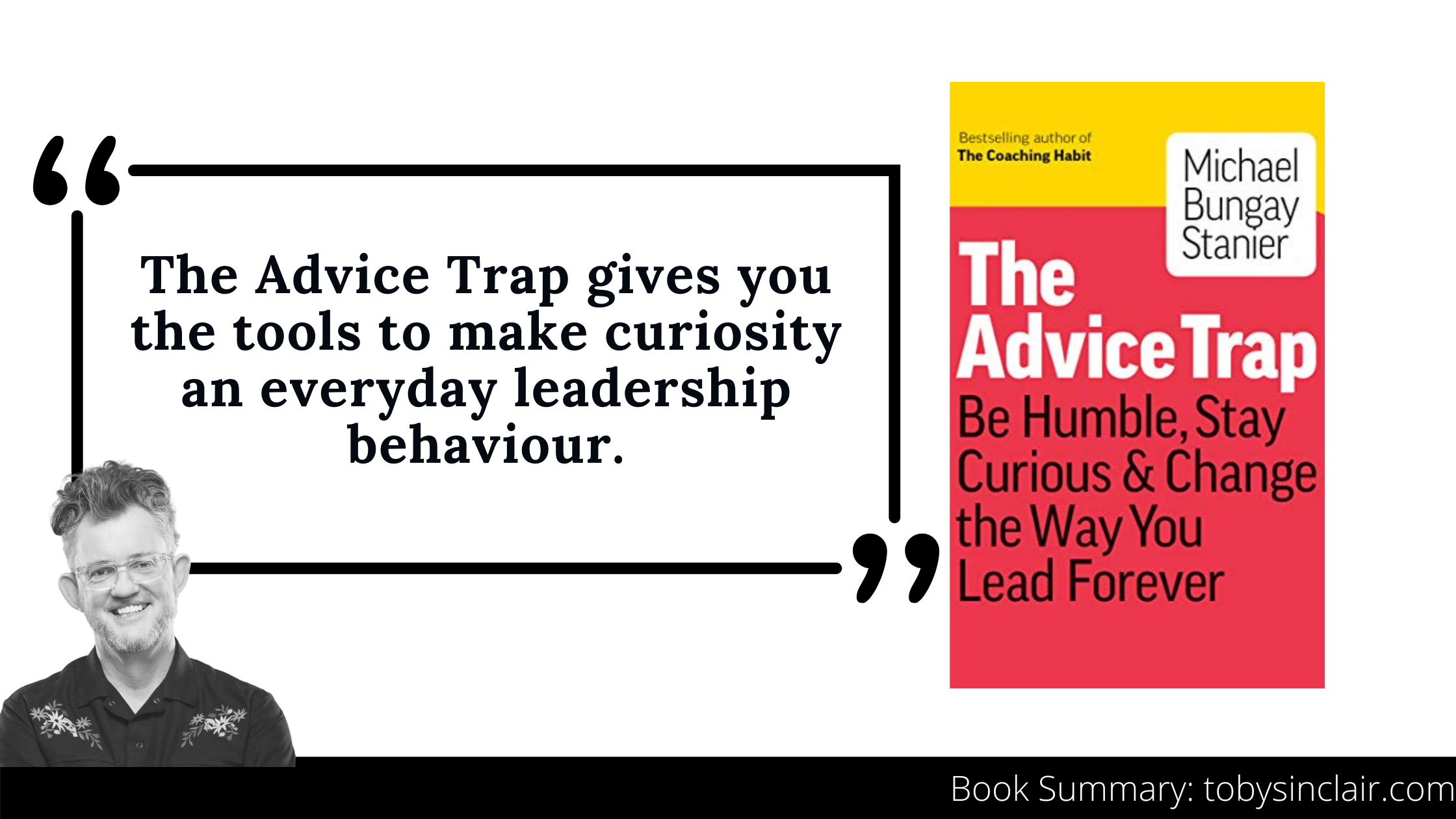 Advice Trap Book Summary Banner