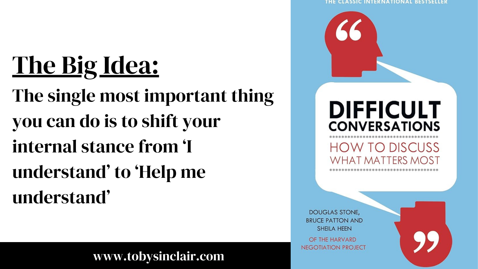 Difficult Conversations Cover
