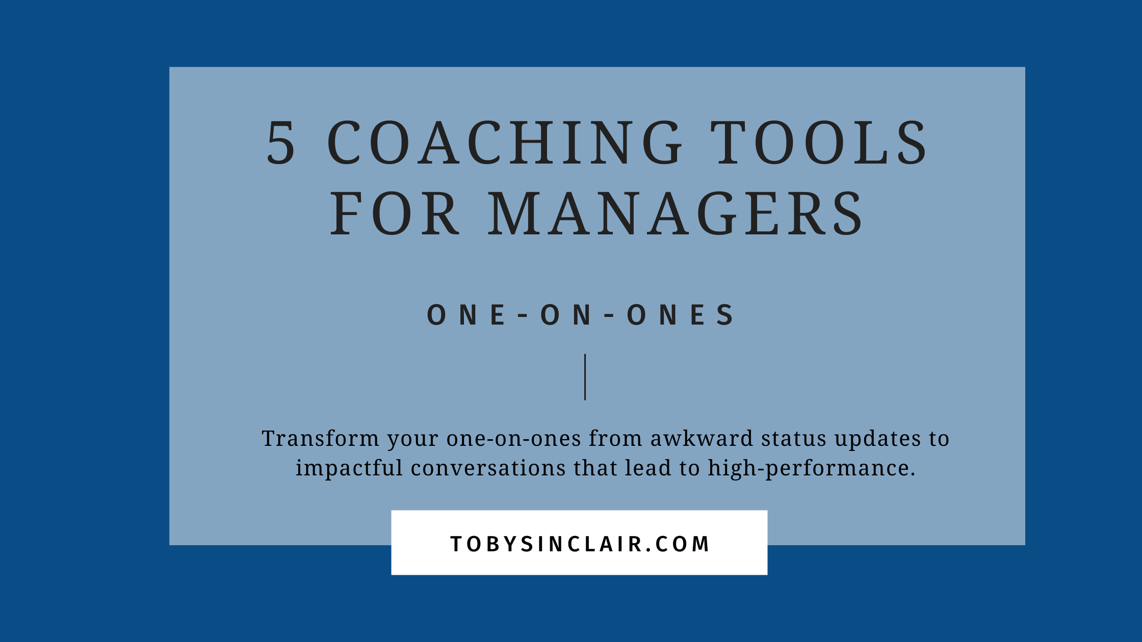 Coaching Toolkit
