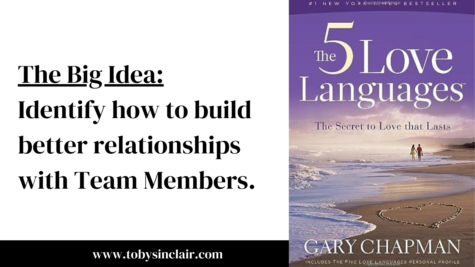 The Five Love Languages Big Idea