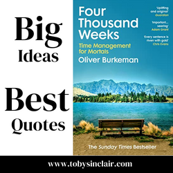 Four Thousand Weeks Book Summary Image