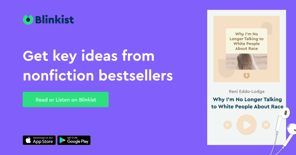 Blinkist Advert
