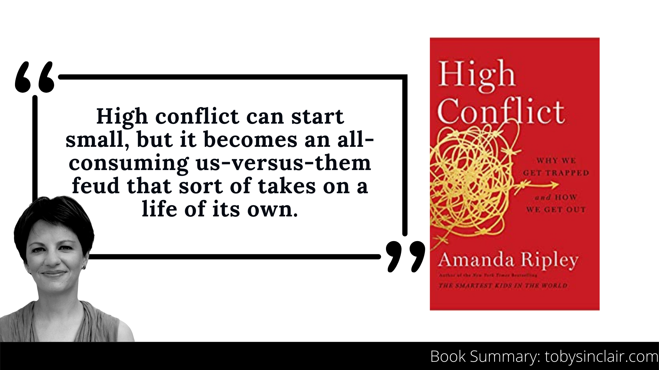 High Conflict Summary Banner