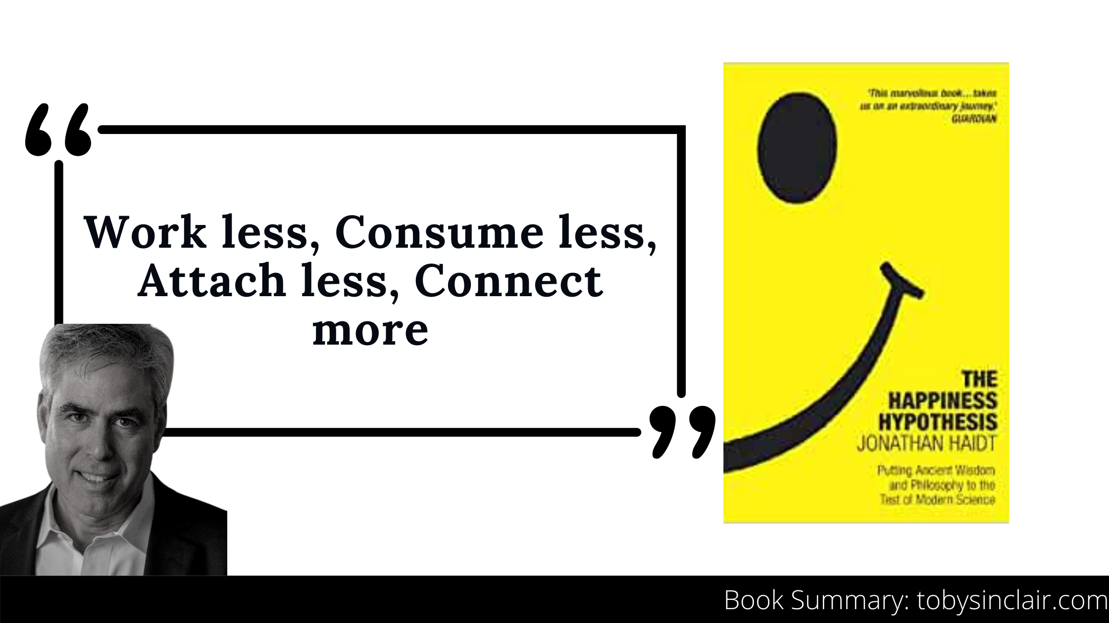 Happiness Hypothesis Summary
