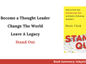 Book Summary: Stand Out by Dorie Clark | Become a Thought Leader