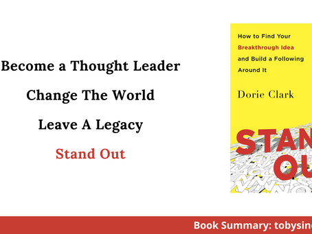 Book Summary: Stand Out by Dorie Clark | Become a Thought Leader