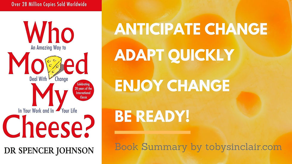 Who Moved My Cheese Book Summary