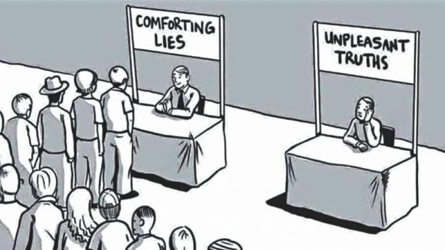 Cognitive Dissonance Cartoon