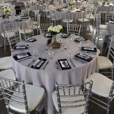 Silver Chiavari Chair with Cushion $6 per
