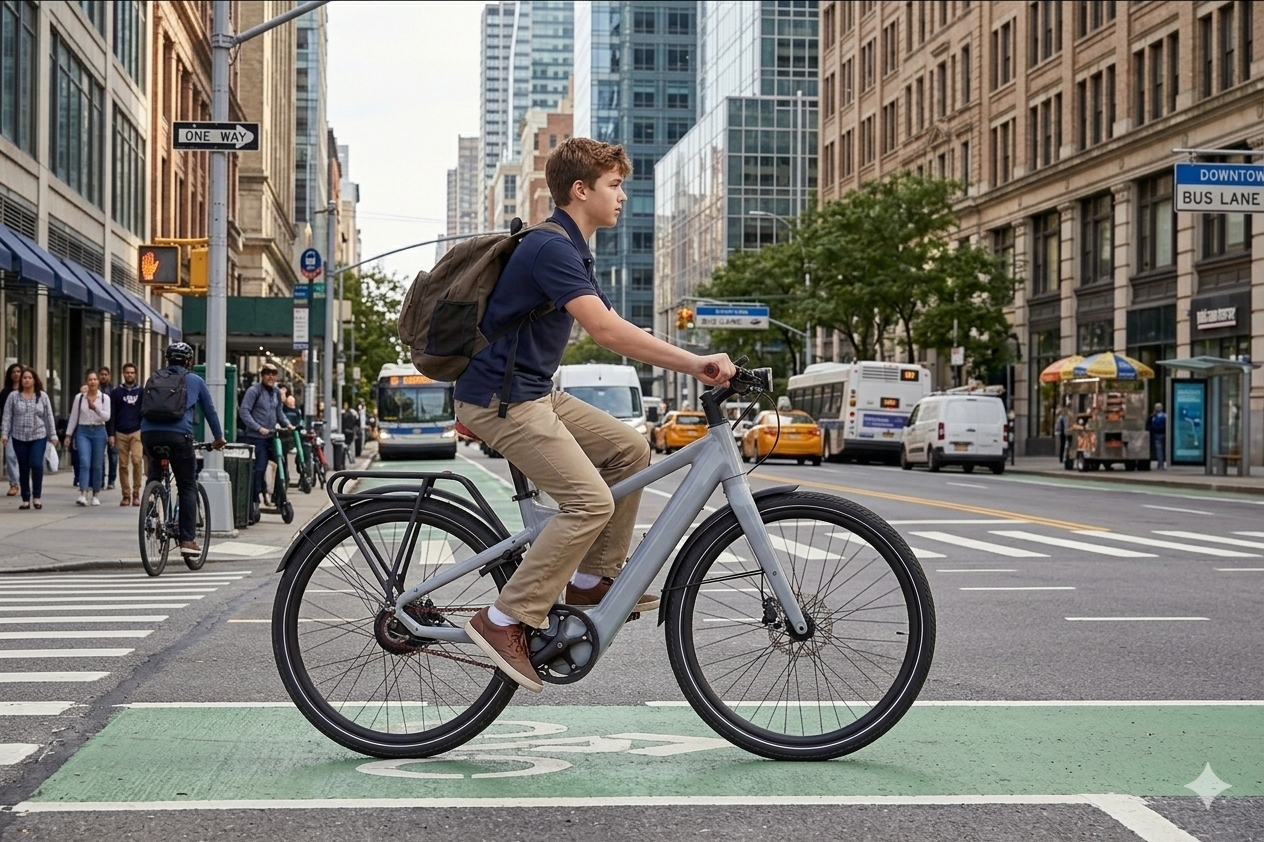 Aura - 26” premium urban youth ebike