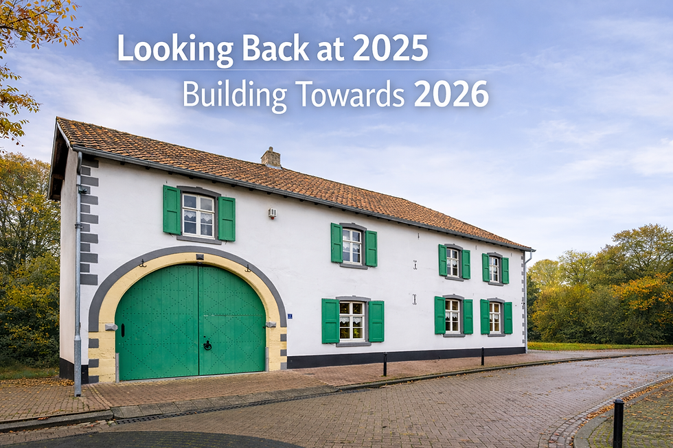 Looking Back at 2025, Building Towards 2026