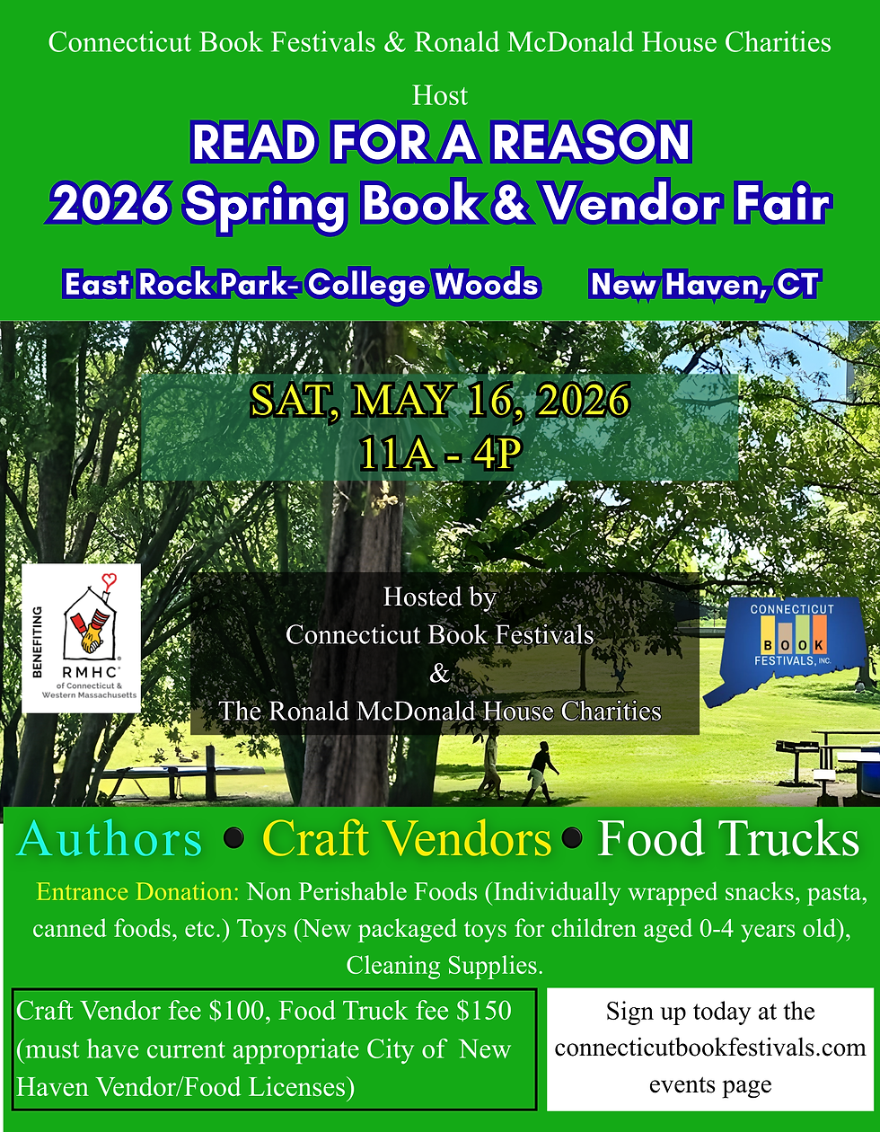 Read For a Reason 2026 Spring Book & Vendor Fair - East Rock Park (College Woods)