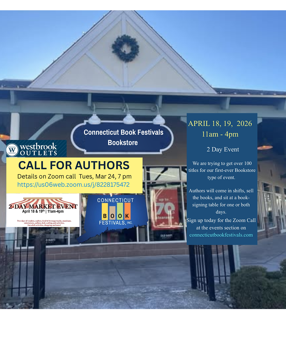The Connecticut Book Festivals Bookstore Zoom Call