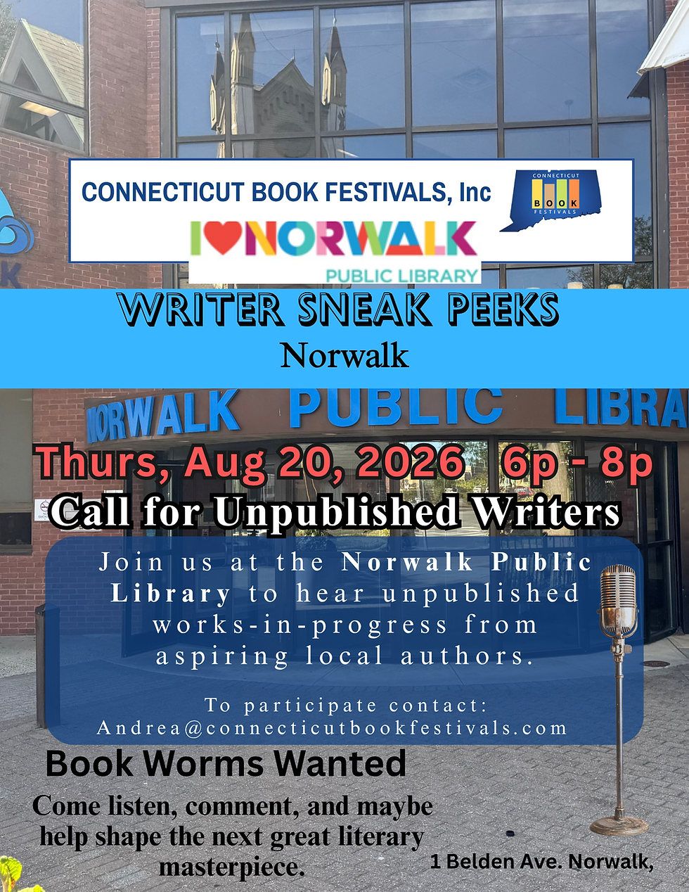 WRITER SNEAK PEEKS: Norwalk