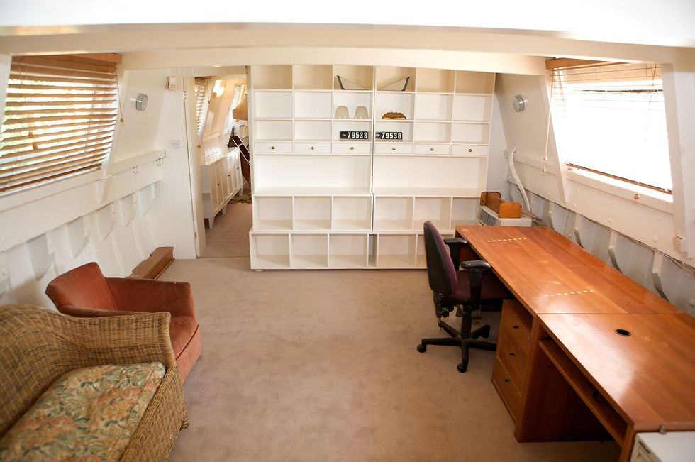 House boat interiors