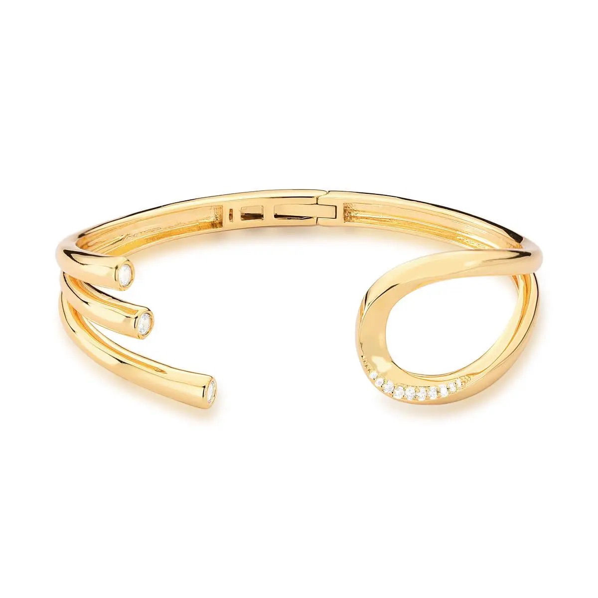 Bracelete ponto de luz zirconias 