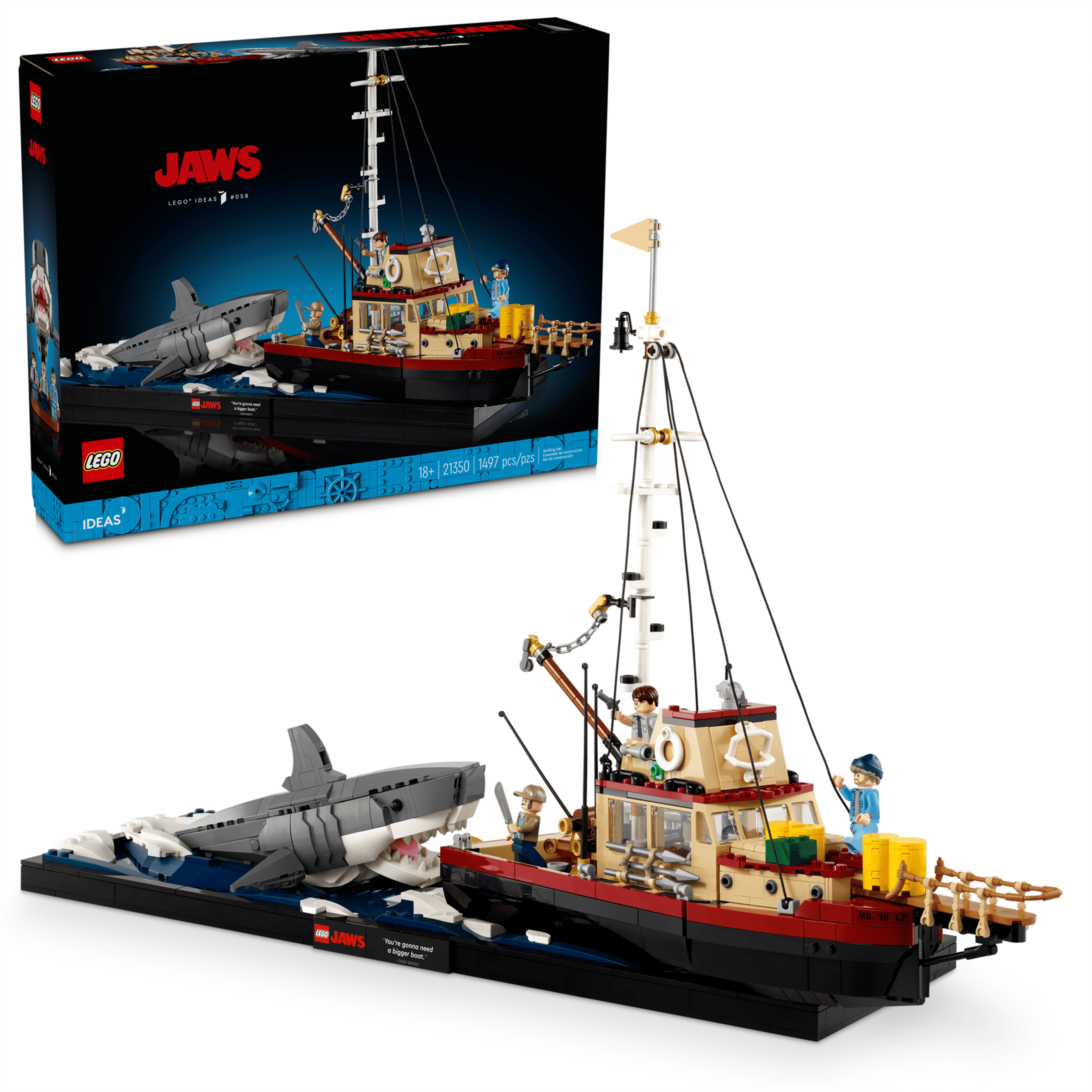 LEGO 21350 Icons - Jaws