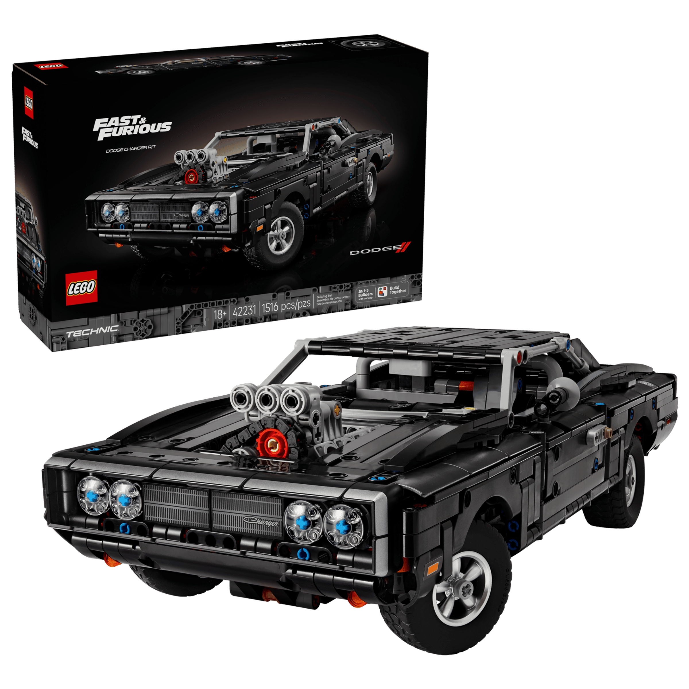 LEGO 42231 Technic - Fast and Furious Dodge Charger R/T Car