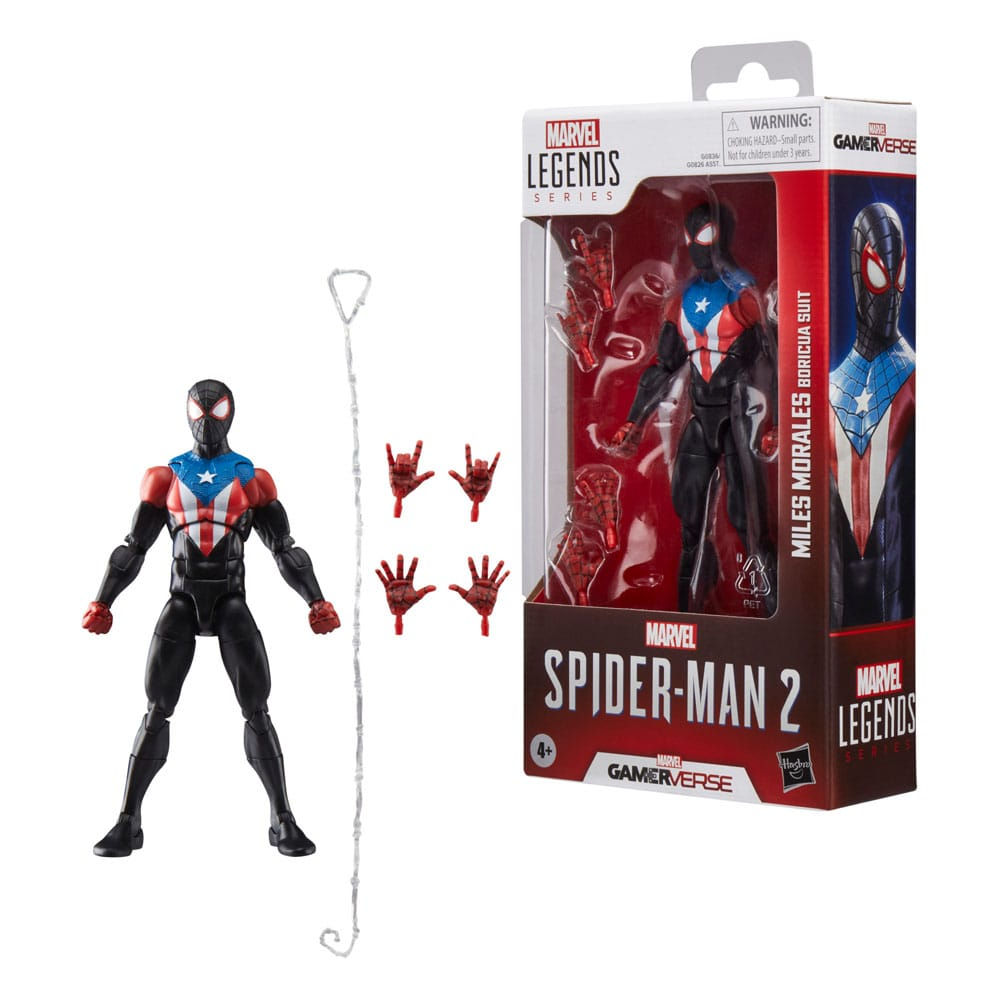 Marvel Legends Miles Morales (Boricua Suit) Action Figure (15cm)