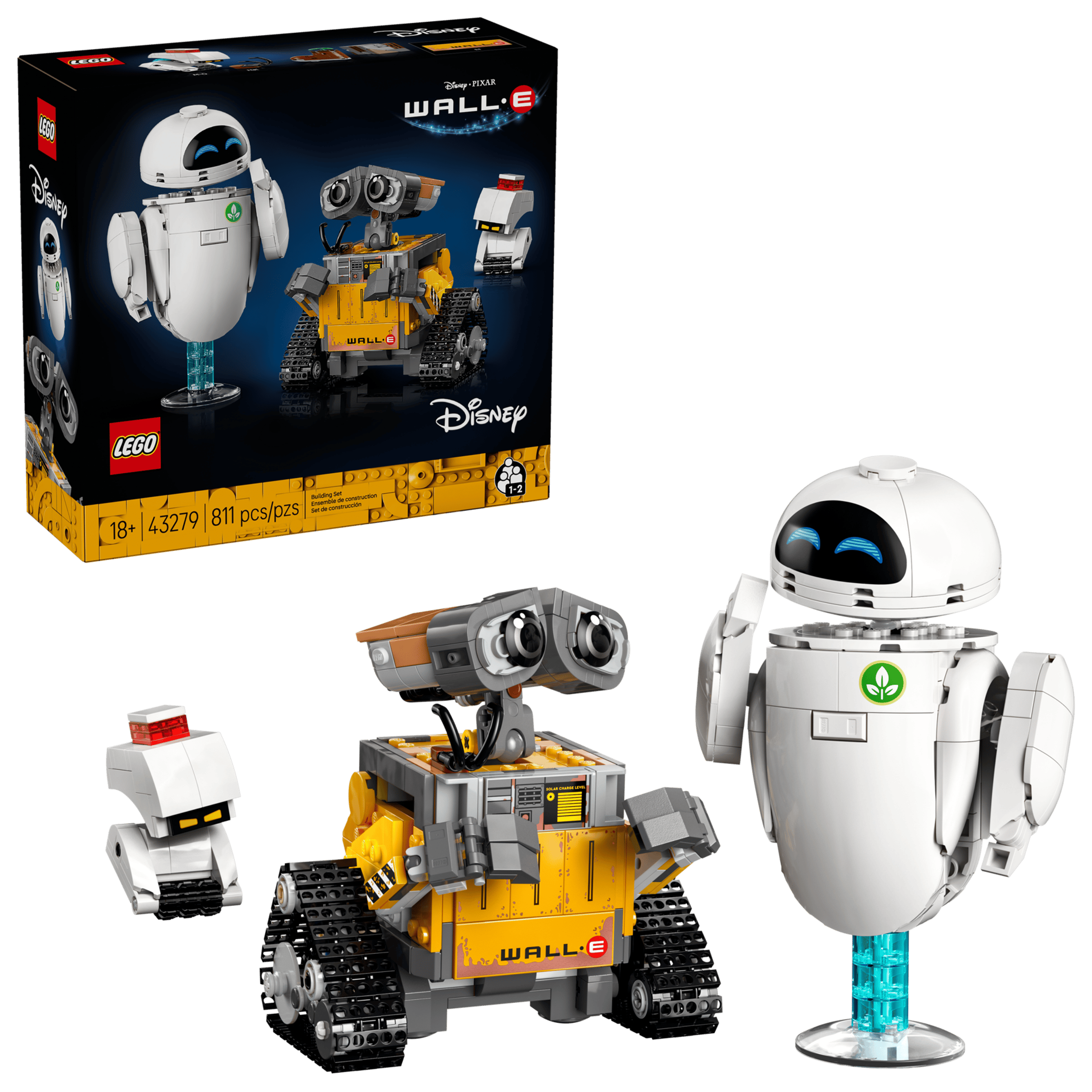 LEGO 43279 Disney - WALL-E and EVE