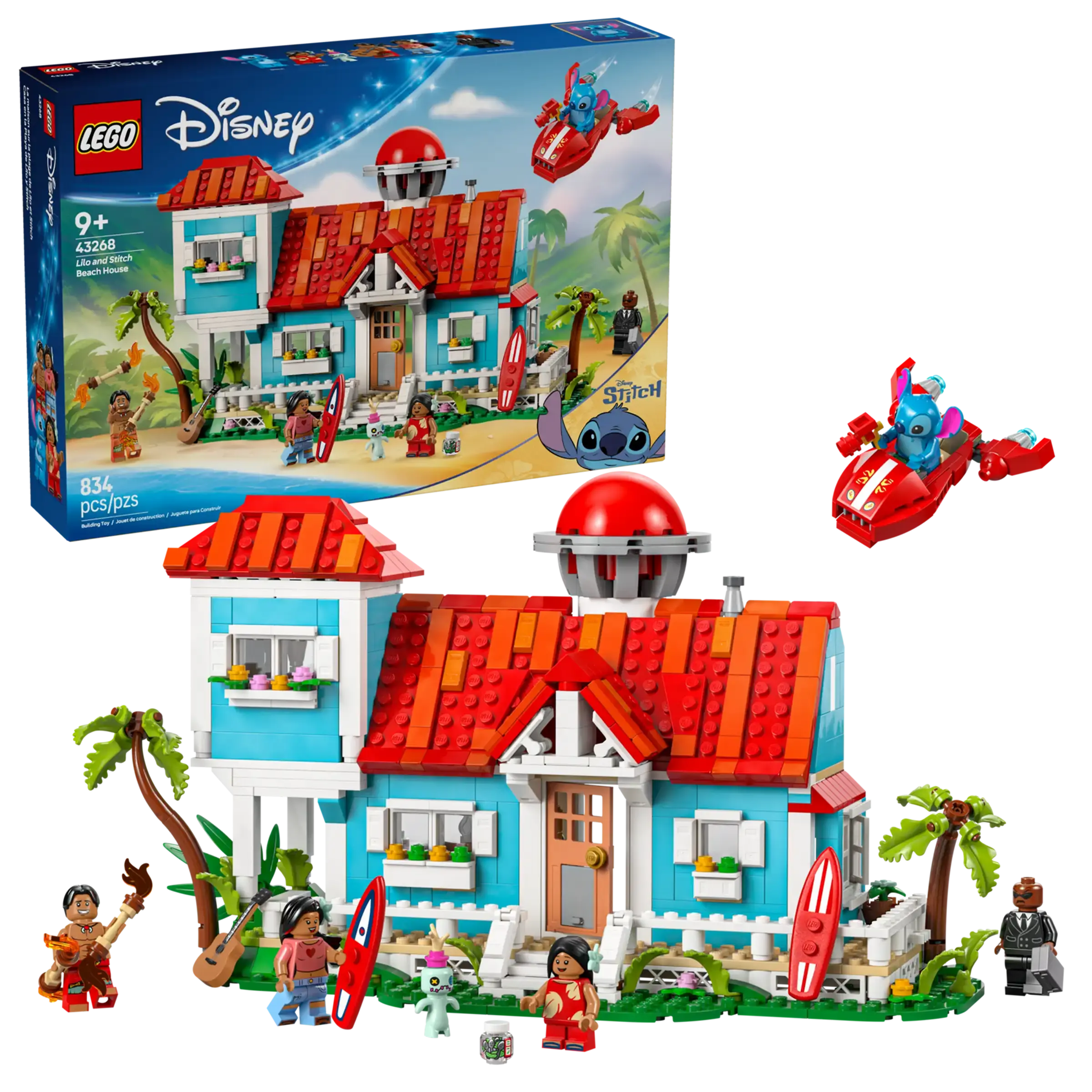 LEGO Disney 43268 - Lilo and Stitch Beach House